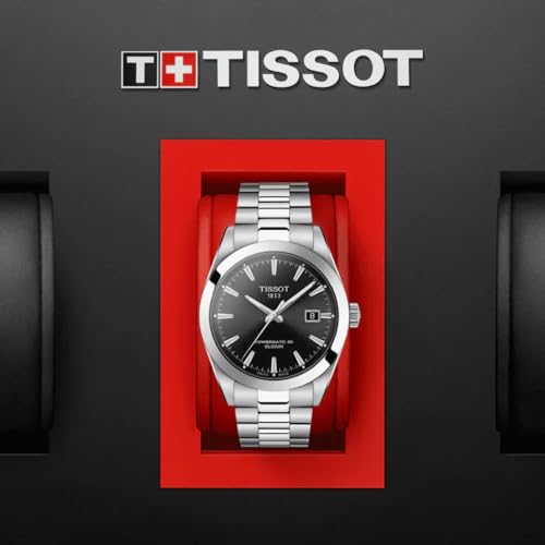 Tissot Men's Stainless-Steel Grey Dress Watch