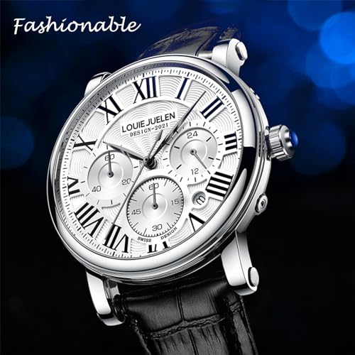 eYotto Men's Stainless Steel Chronograph Business Watch