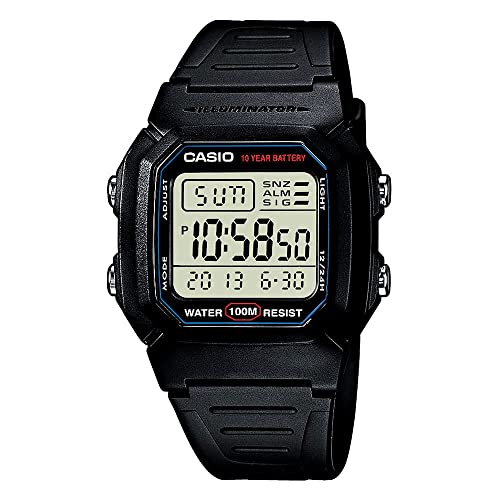 Casio Men's Classic Sport Watch with Black Band