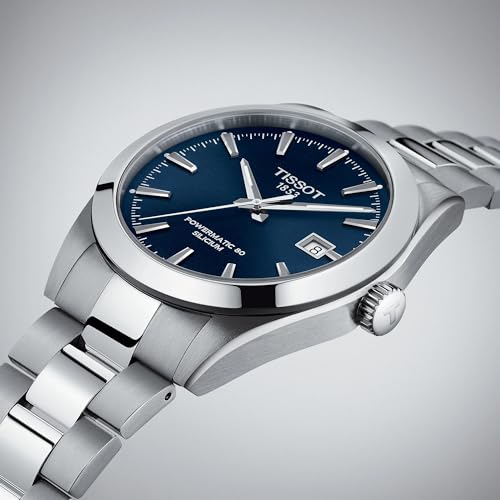 Tissot Stainless Steel Mens Grey Dress Watch