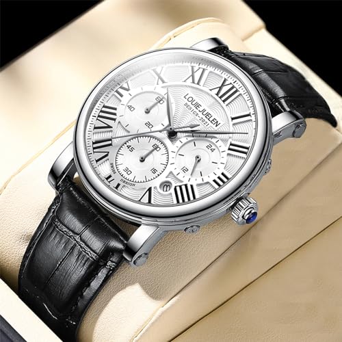 eYotto Men's Stainless Steel Chronograph Business Watch