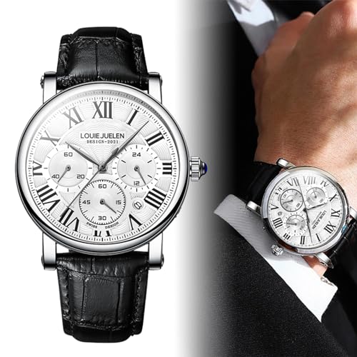 eYotto Men's Stainless Steel Chronograph Business Watch