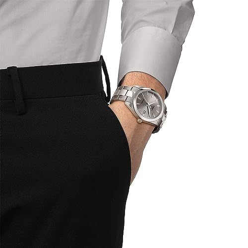 Tissot Grey Dress Watch (Model: T1274104408100)
