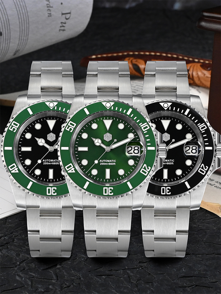 San Martin 40mm Water Ghost Diver Men's Watch