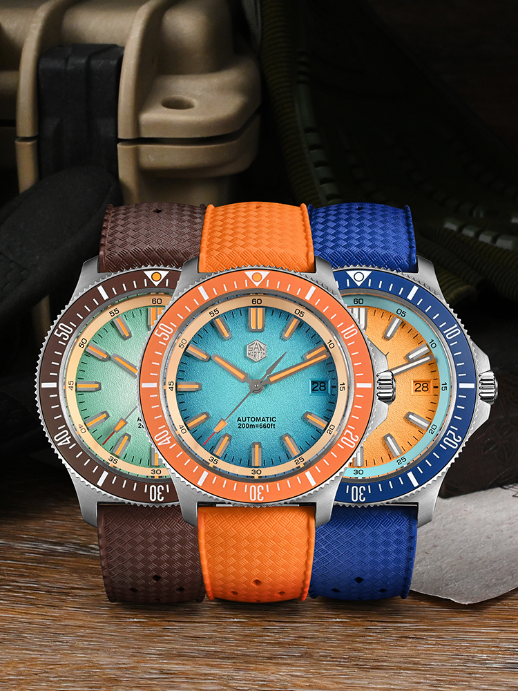 San Martin NH35 Automatic Dive Watch with Sapphire Crystal