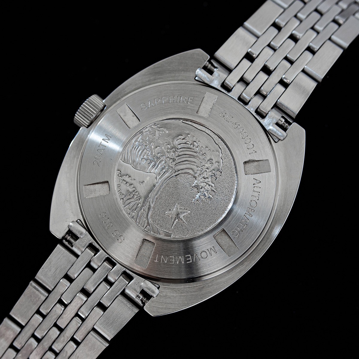 Men's Seestern Retro Diver Watch with Sapphire Glass