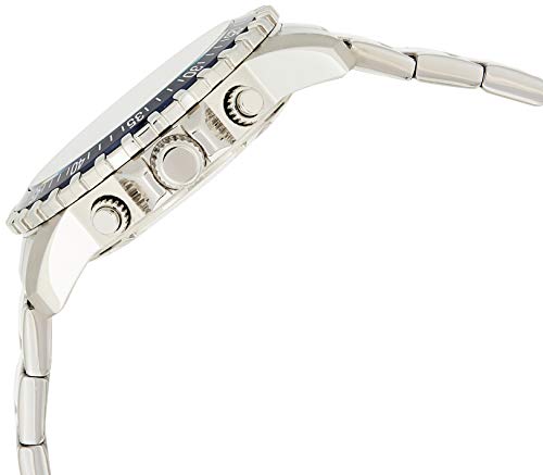 Men's Specialty 6621 Silver Stainless-Steel Swiss Quartz Dress Watch