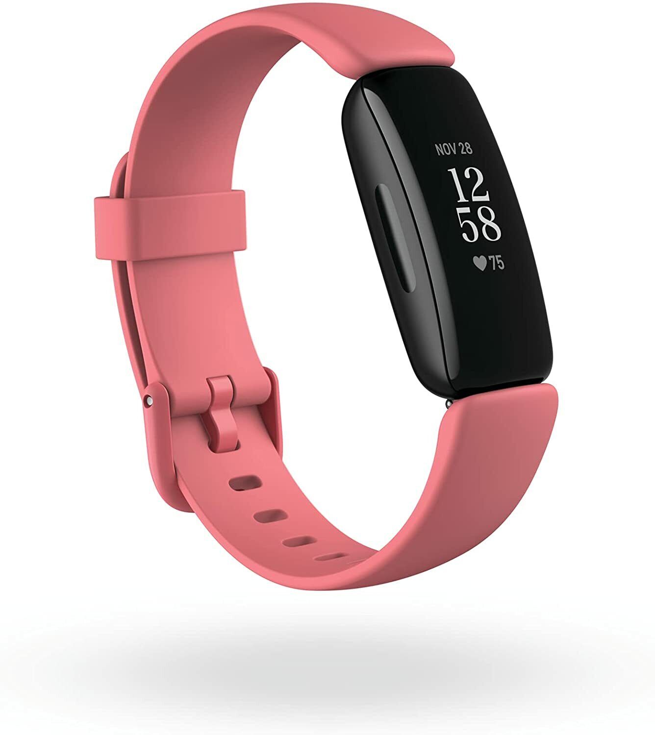 Fitbit Inspire 2 Health Tracker, Black/Rose