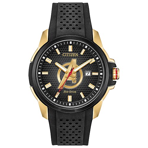 Citizen Men's Eco-Drive Marvel Avengers Watch, Gold Tone