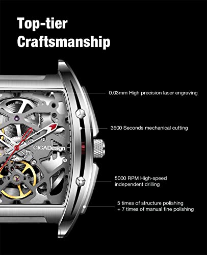 CIGA Design Z Series Skeleton Mechanical Wristwatch