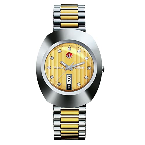 Rado Stainless Steel Swiss Automatic Watch - Yellow