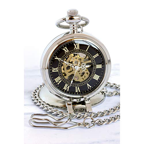 Gold Layered JFK Bicentennial Half Dollar Coin Pocket Watch