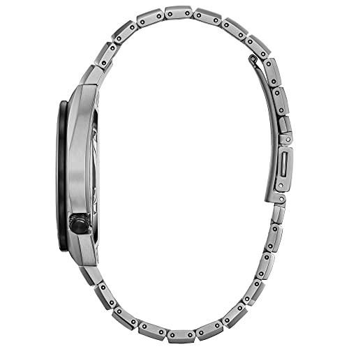 Citizen Men's Eco-Drive Black Panther Watch in Titanium