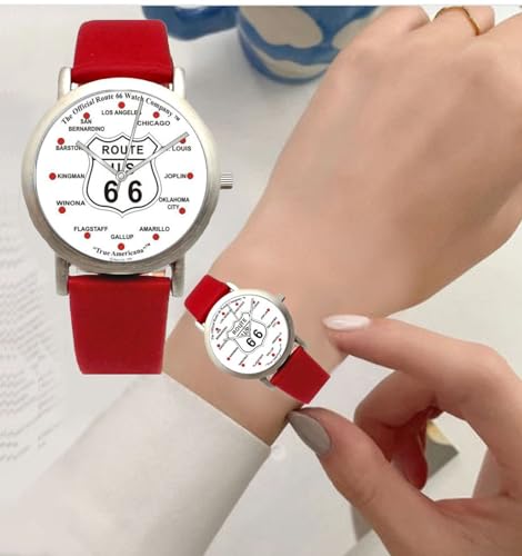 Route 66 "Cities" Collectible Watch by The Watch Company