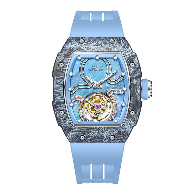 Women's Luxury Flying Tourbillon Mechanical Watch by Haofa