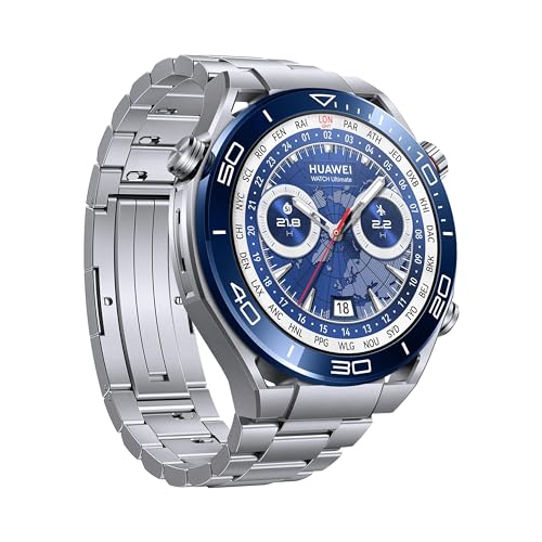 HUAWEI Ultimate Smartwatch: iOS & Android, Liquid Metal