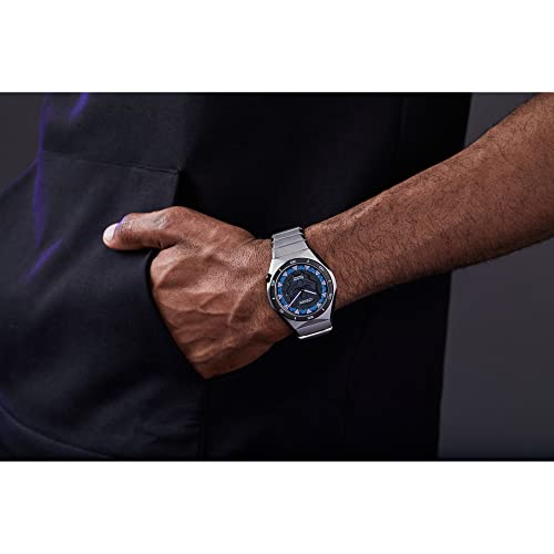 Citizen Men's Eco-Drive Black Panther Watch in Titanium