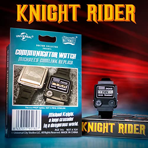Knight Rider Communicator Watch: Officially Licensed Replica