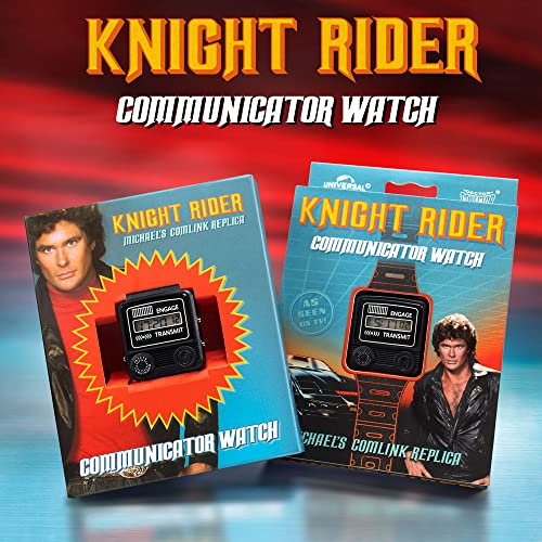 Knight Rider Communicator Watch: Officially Licensed Replica