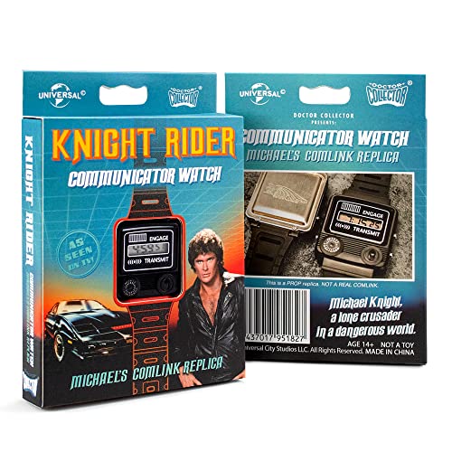 Knight Rider Communicator Watch: Officially Licensed Replica