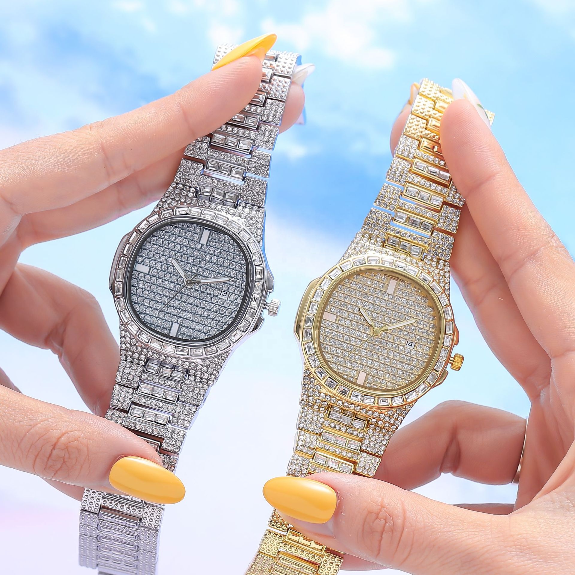 Diamond Luxury Sports Watches for Men and Women