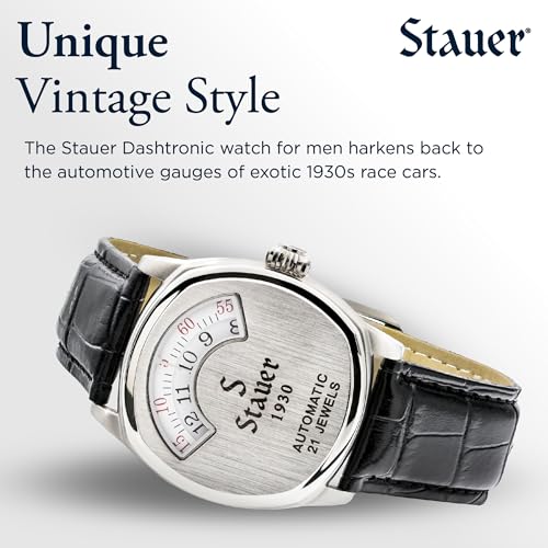 Stauer 1930 Dashtronic Men's Watch - Leather Band