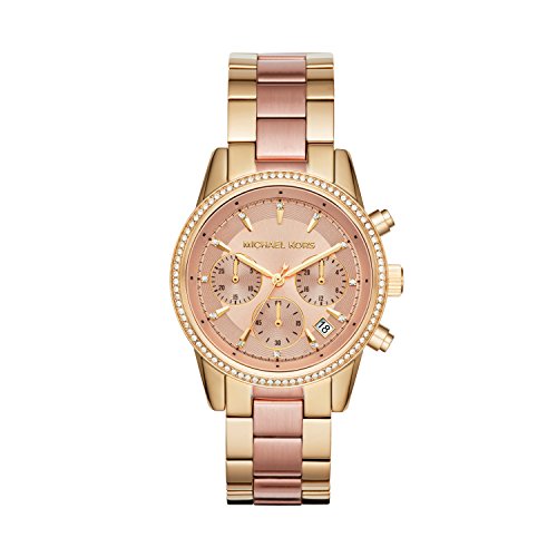 Rose Gold-Tone Stainless Steel Michael Kors Women's Watch