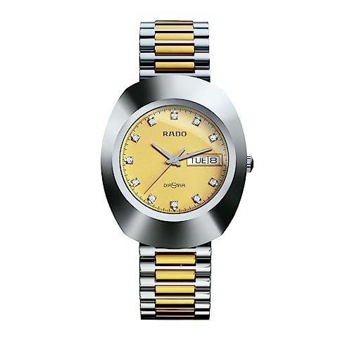 Rado DiaStar Gold and Silver Swiss Quartz Watch