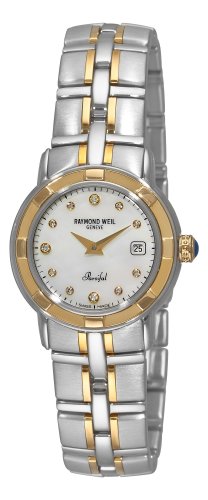 Raymond Weil Women's Diamond Accented Gold-Plated Watch