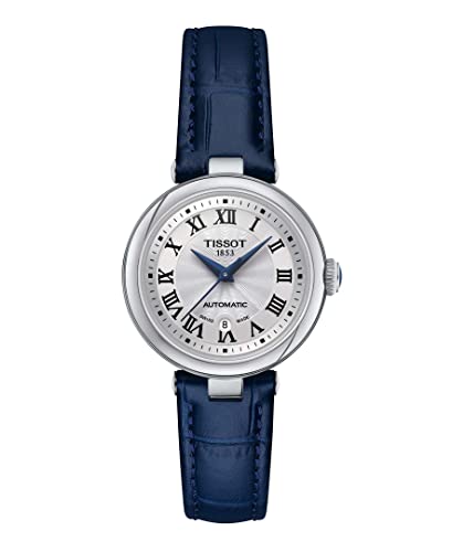 Tissot Blue Bellissima Automatic Women's Stainless Steel Watch