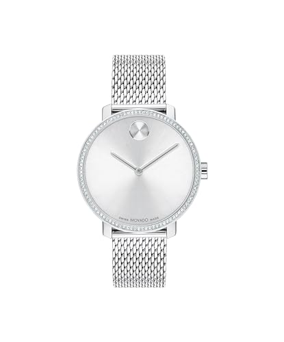 Movado Bold Shimmer Women's Watch with Crystal Bezel