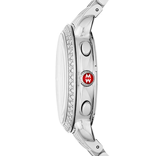 Diamond Swiss Chronograph Mother of Pearl Women's Watch