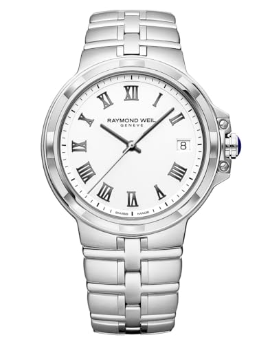RAYMOND WEIL Ladies Quartz Watch, White Dial, Stainless Steel