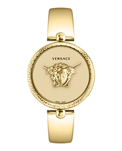 Versace Luxury Women's Watch with Gold Bracelet & Dial