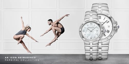 RAYMOND WEIL Ladies Quartz Watch, White Dial, Stainless Steel