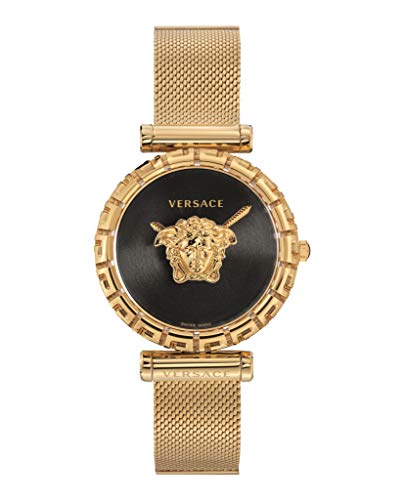 Versace Palazzo Empire Gold Women's Watch Black Dial