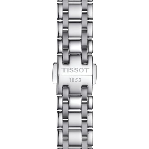 Tissot womens Bellissima Automatic Swiss Watch, Grey Stainless Steel