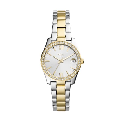 Fossil Scarlette Mini Stainless Steel Women's Watch Gold/Silver