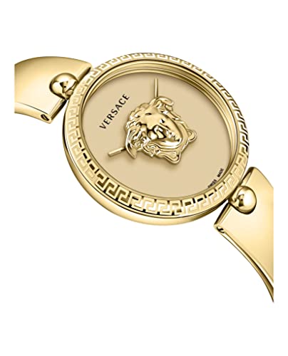 Versace Luxury Women's Watch with Gold Bracelet & Dial
