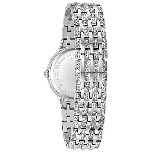 Bulova Crystal Phantom Stainless Steel Ladies' Quartz Watch