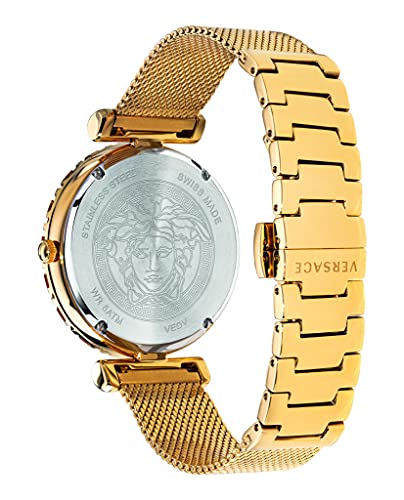 Versace Palazzo Empire Gold Women's Watch Black Dial