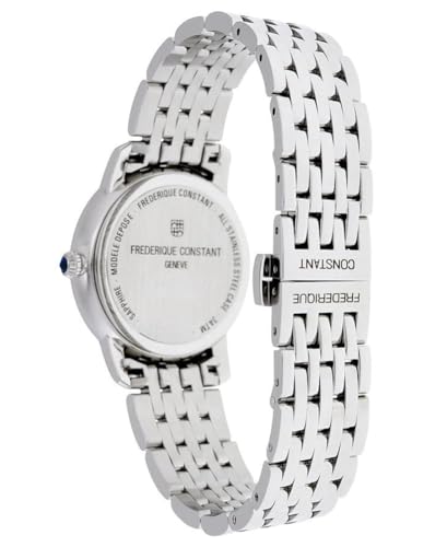 Frederique Constant Women's Slimline Moonphase Silver Watch