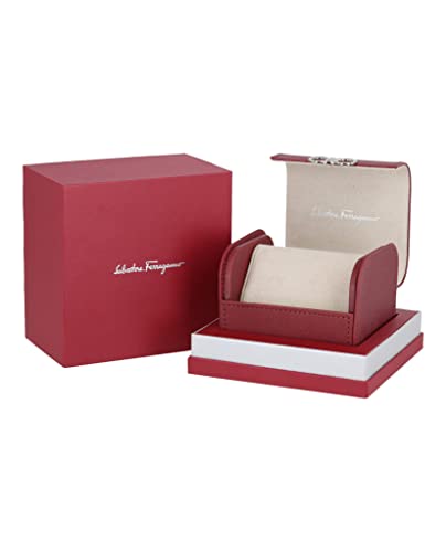 Salvatore Ferragamo Women's Luxury Square Watch with Two-Tone Bracelet