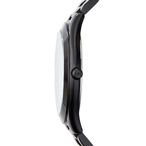 Michael Kors Slim Black Stainless Steel Watch MK3221