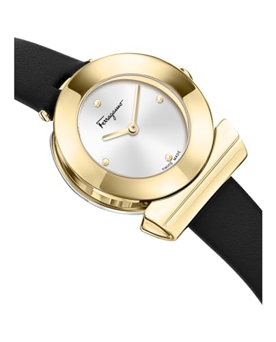 Salvatore Ferragamo Women's Black Analog Quartz Watch