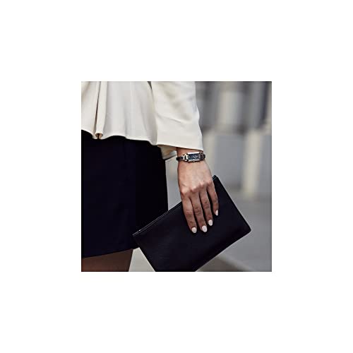 Bulova Diamond Dial Stainless Steel Ladies' Watch, Rectangle