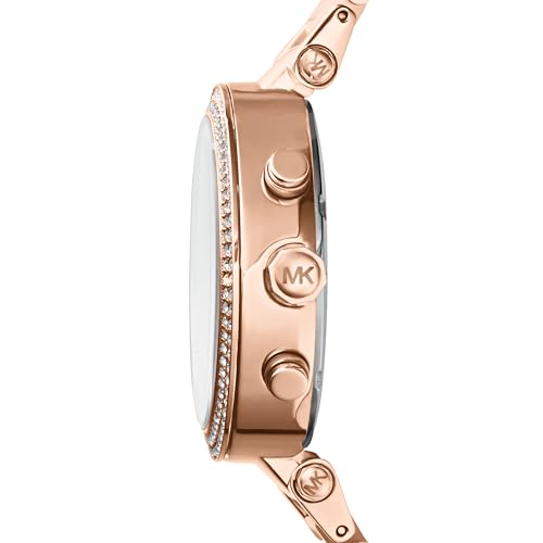 Michael Kors Rose Gold-Tone Women's Chronograph Watch