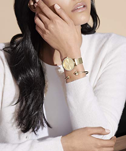 Women's Movado Yellow Shimmer Bracelet Casual Swiss Watch