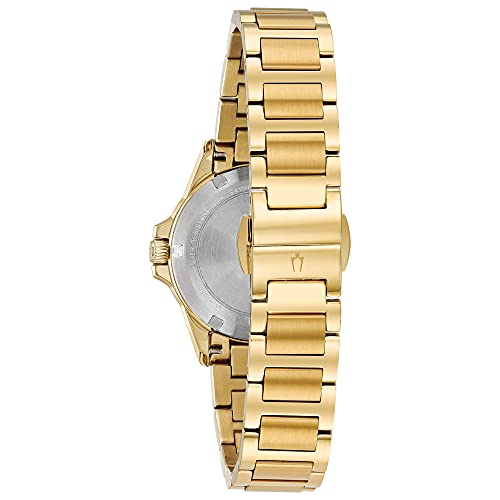 Bulova Ladies' Marine Star Diamond Gold Tone Watch