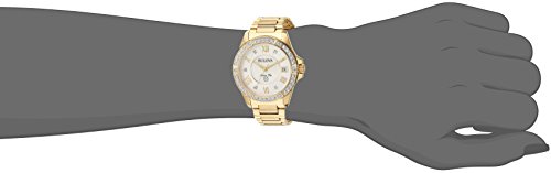 Bulova Ladies' Marine Star Diamond Gold Tone Watch